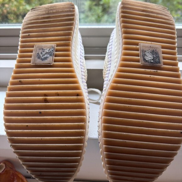 Dolce Vita Dolen Crochet Womens Gently Used Sneakers in Pastel Colors size 8 - Picture 8 of 14